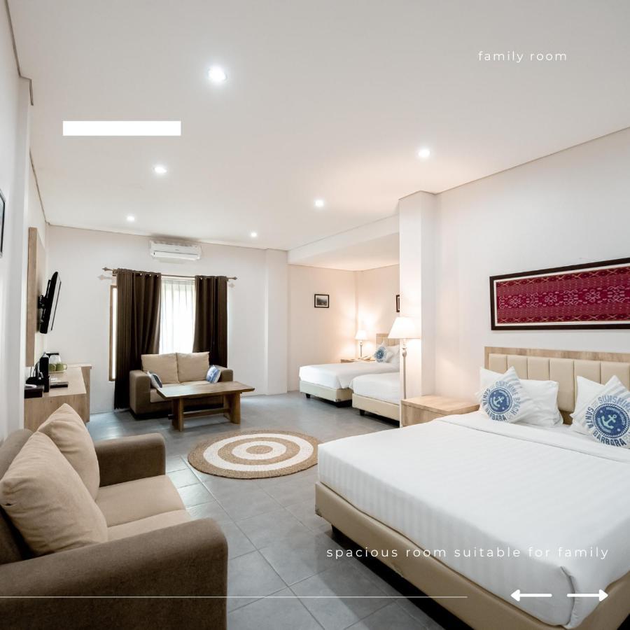 La Cecile Hotel & Cafe Komodo 라부안 바조 외부 사진